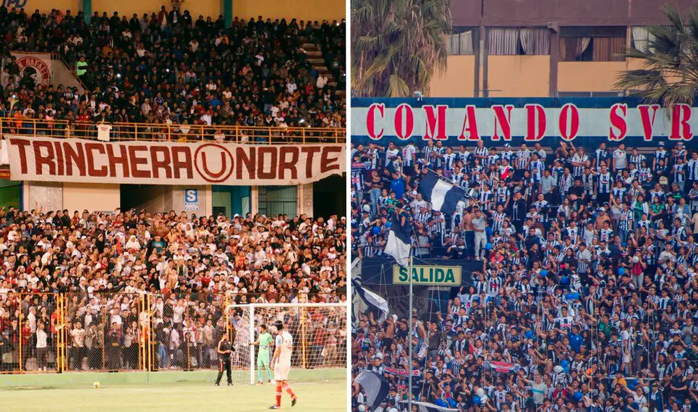 La 'Trinchera Norte' y el 'Comando Sur' son los nombres coloquiales con los que llaman la 'U' y Alianza Lima a sus hinchadas. Foto: composición LR/Facebook