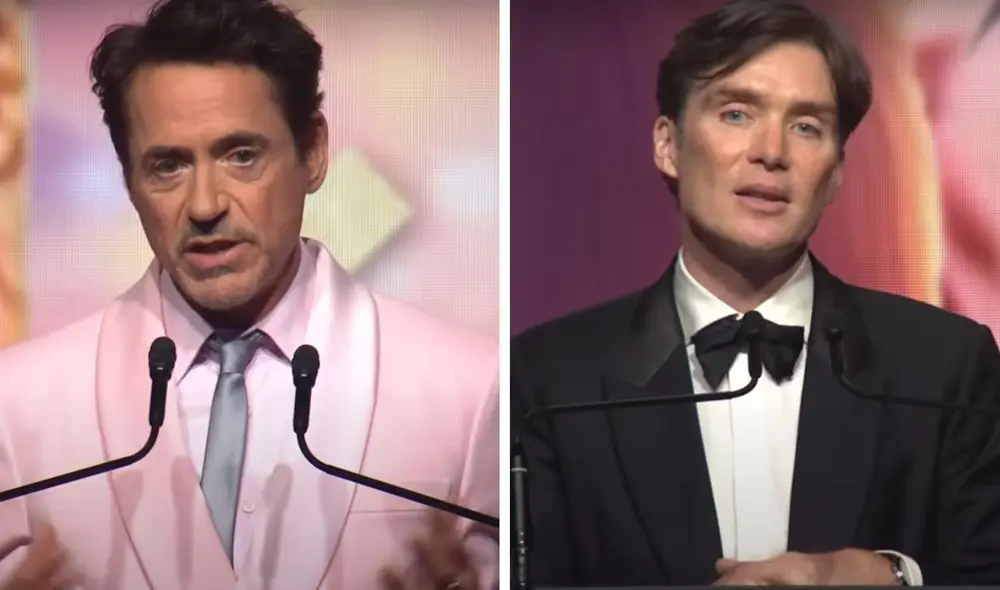 Robert Downey Jr. habló de la carrera de Cillian Murphy. Foto: composición LR/ captura de YouTube