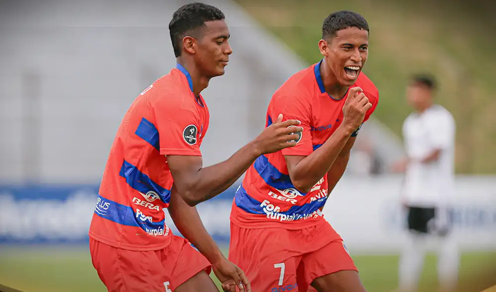 Academia Puerto Cabello empezó con el pie derecho en el grupo A del torneo. Foto: Conmebol Libertadores Sub-20