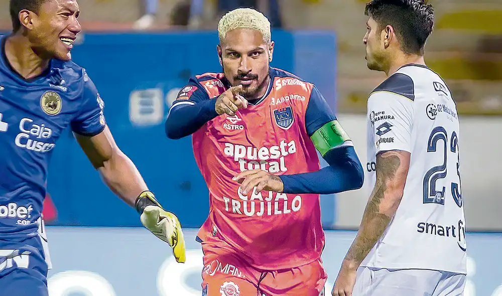 De vuelta. Paolo Guerrero volvió a marcar con un club después de más de tres meses. Foto: cortesía UCV