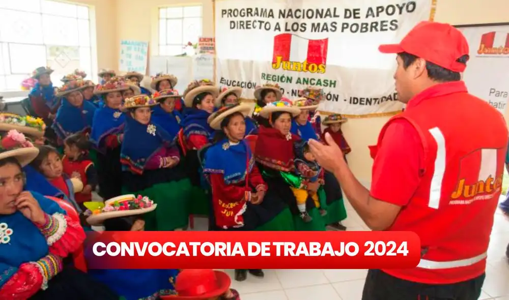 Los puestos de trabajo del Programa Juntos tendrán un contrato que durará 3 meses. Foto: composición LR/Andina