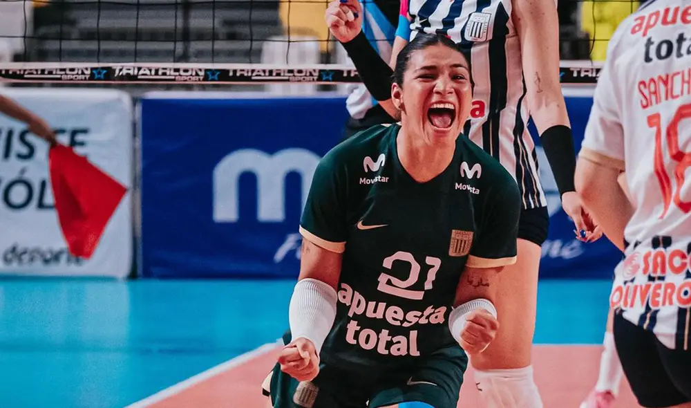 Alianza Lima marcha en segunda posición en la LNSV. Foto: Alianza Lima Vóley