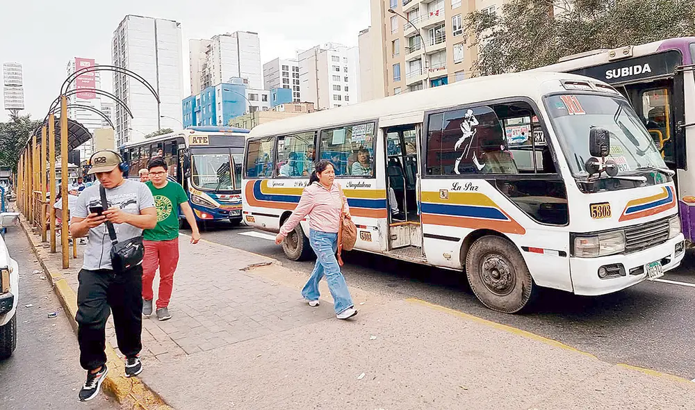Retroceso. Por la ruta del corredor pasarán estas cústeres. Foto: difusión