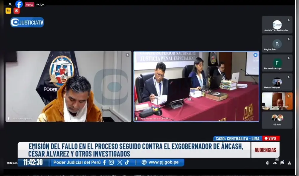 Juzgado Nacional dictó sentencia a César Álvarez por caso La Centralita