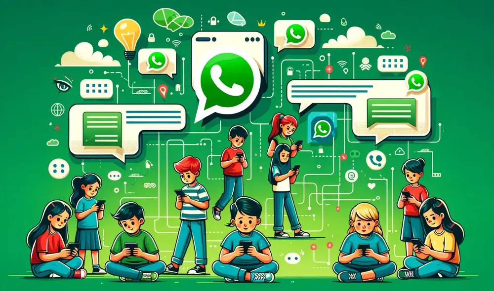 En España, la edad mínima para usar WhatsApp será de 16 años. Foto: ChatGPT/Composición LR