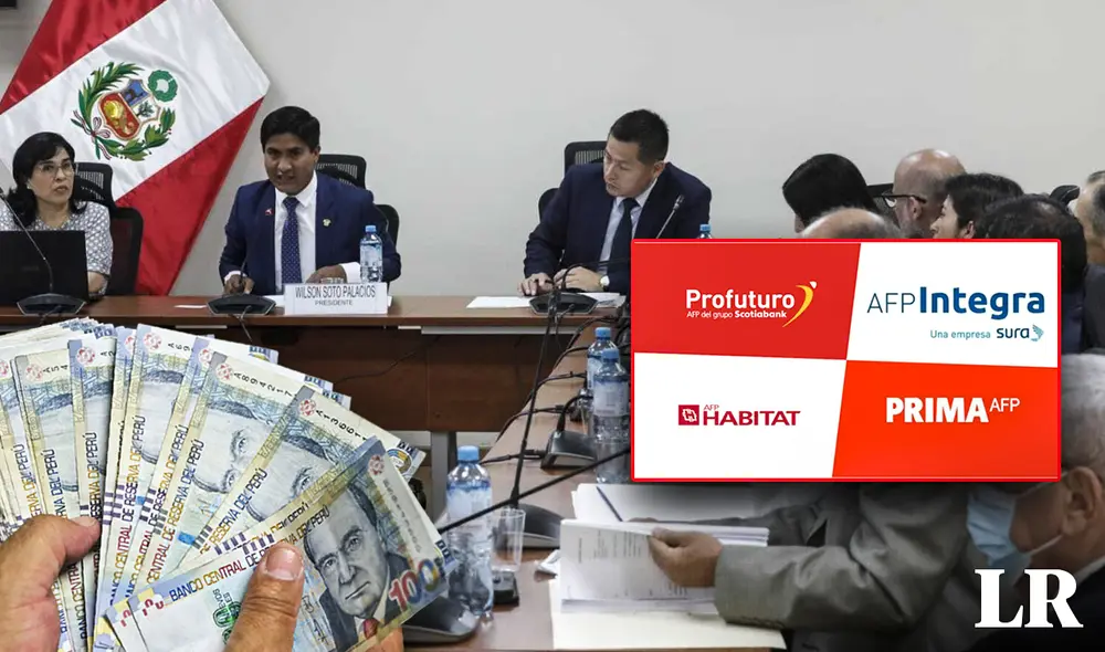 En el Congreso, existen 28 proyectos de ley que buscan autorizar el séptimo retiro de los fondos privados de pensiones. Foto: composición LR/Andina/Congreso