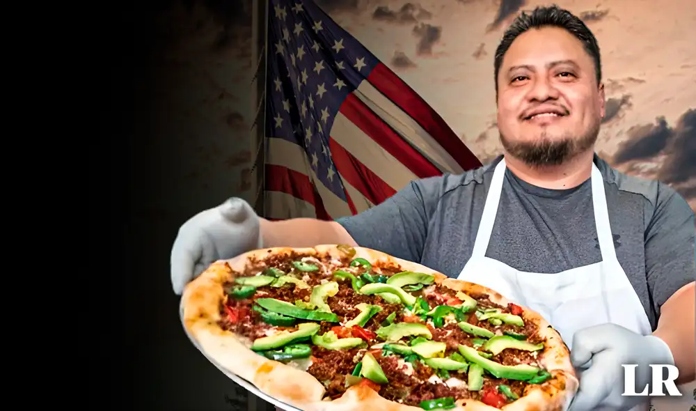 Víctor ofrece una de las mejores pizzas de la ciudad de Filadelfia. Foto: composición LR/Víctor Jolalpa Víctor ofrece una de las mejores pizzas de la ciudad de Filadelfia. Foto: composición LR/Víctor Jolalpa