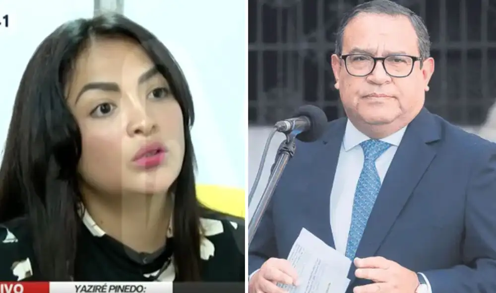 Yaziré Pinedo recibió contratos del Ministerio de Defensa por S/53.000. Foto: composición LR/Canal N.