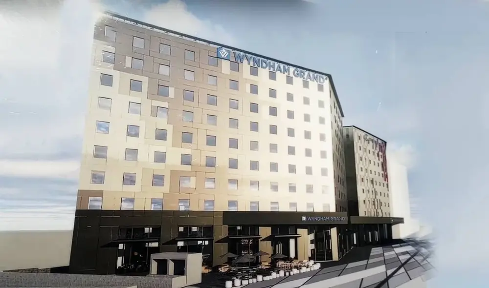 El hotel 5 estrellas Wyndham, en el aeropuerto Jorge Chávez, abrirá sus puertas en el 2025. Foto: Andina El hotel 5 estrellas Wyndham, en el aeropuerto Jorge Chávez, abrirá sus puertas en el 2025. Foto: Andina