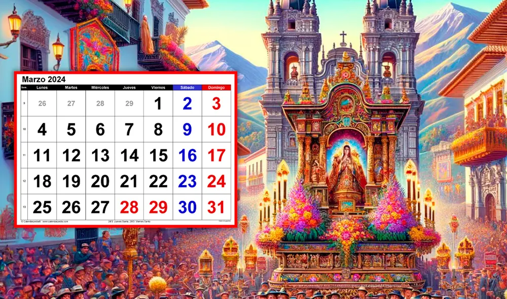 Semana Santa es una de las festividades más importantes en Perú debido a la cantidad de fieles religiosos que hay en el país. Foto: composición Jazmin Ceras