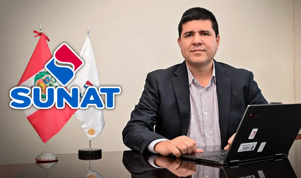 Gerardo López Gonzales se desempeñaba desde noviembre de 2021 como intendente nacional de Gestión de Procesos en la Sunat. Foto: composición de Jazmin Ceras/Sunat/Andina