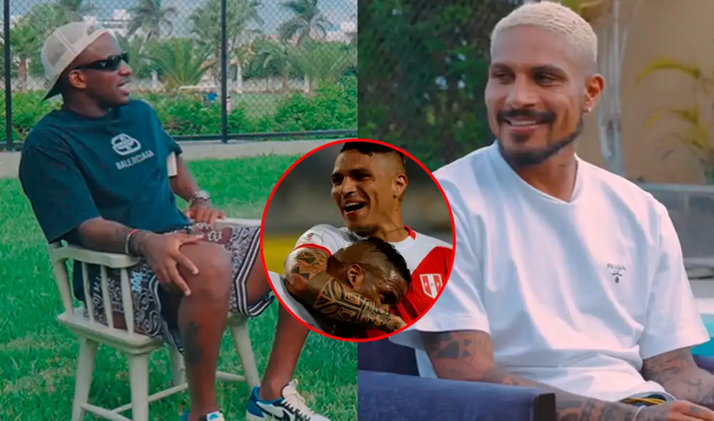 El primer invitado de Farfán y Guizasola para su podcast será Paolo Guerrero. Foto: composición LR/captura de @Enfocados/AFP El primer invitado de Farfán y Guizasola para su podcast será Paolo Guerrero. Foto: composición LR/captura de @Enfocados/AFP