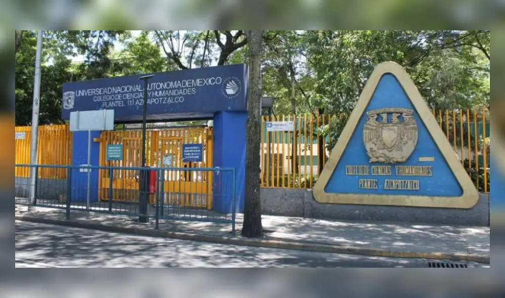 El Colegio de Ciencias y Humanidades Azcapotzalco cerró sus puertas este martes. Foto: Colegio de Ciencias y Humanidades Azcapotzalco