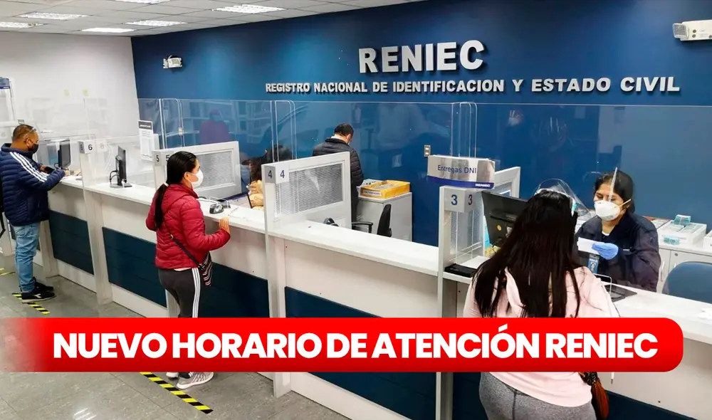 Reniec anunció nuevo horario de atención desde el lunes 4 hasta el viernes 8 de marzo. Foto: composición LR/Andina Reniec anunció nuevo horario de atención desde el lunes 4 hasta el viernes 8 de marzo. Foto: composición LR/Andina