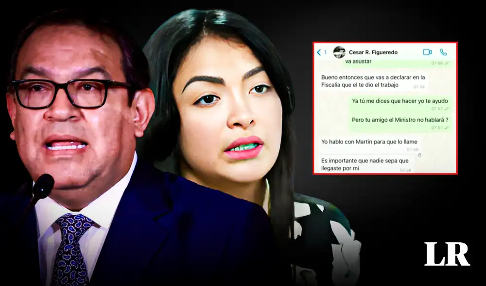 Yaziré Pinedo habría sido beneficiada por el presidente del Consejo de Ministros, Alberto Otárola, con contrataciones con el Estado. Foto: composición de Gerson Cardoso/La República