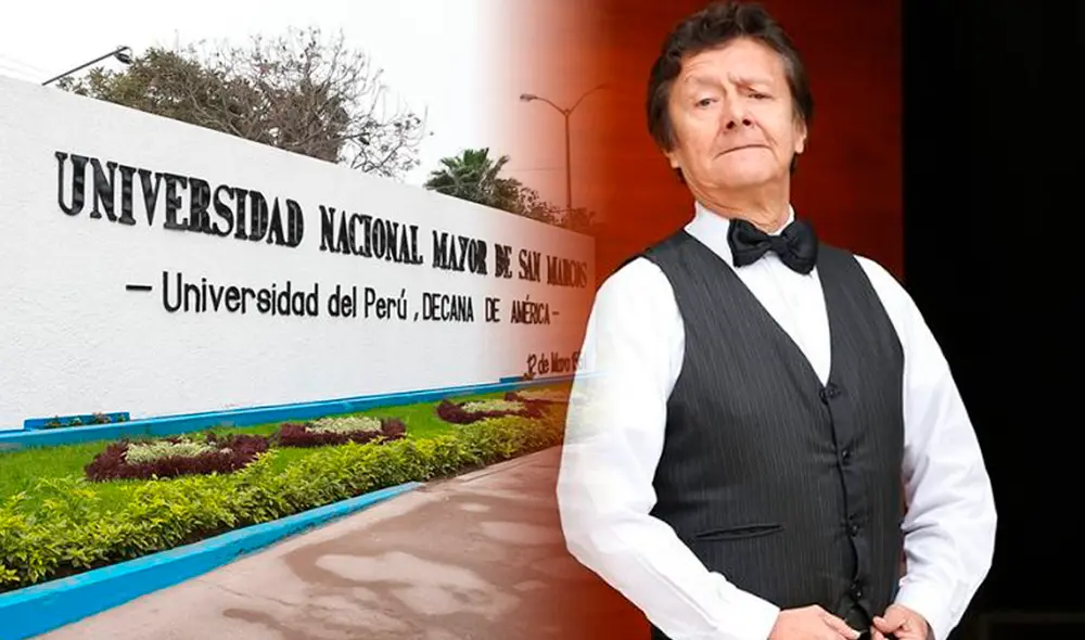 Adolfo Chuiman ingresó a San Marcos a los 16 años. Foto: composición LR/UNMSM/América TV