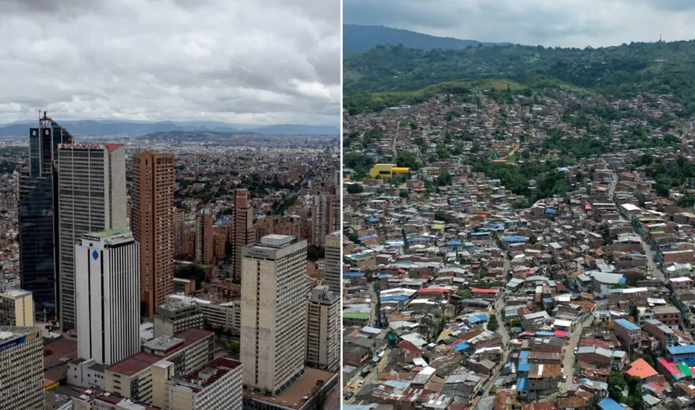La ciudad de Cali registró 42 homicidios por cada 100.000 habitantes en 2023. Foto: composición LR/AFP/Colprensa