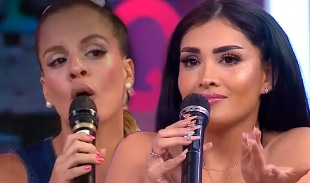 Alejandra Baigorria no se guardó nada y dejó sin palabras a Michelle Soifer. Foto: composición LR/América TV