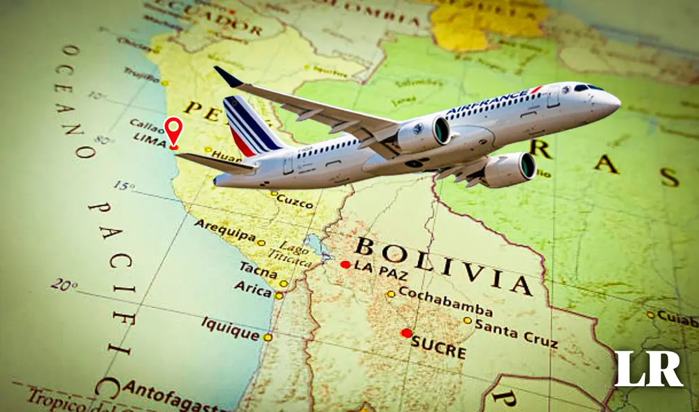 El vuelo directo más largo registrado en la historia se prolongó por cerca de 20 horas y 19 minutos. Foto: composición LR/Freepik/Air France Peru