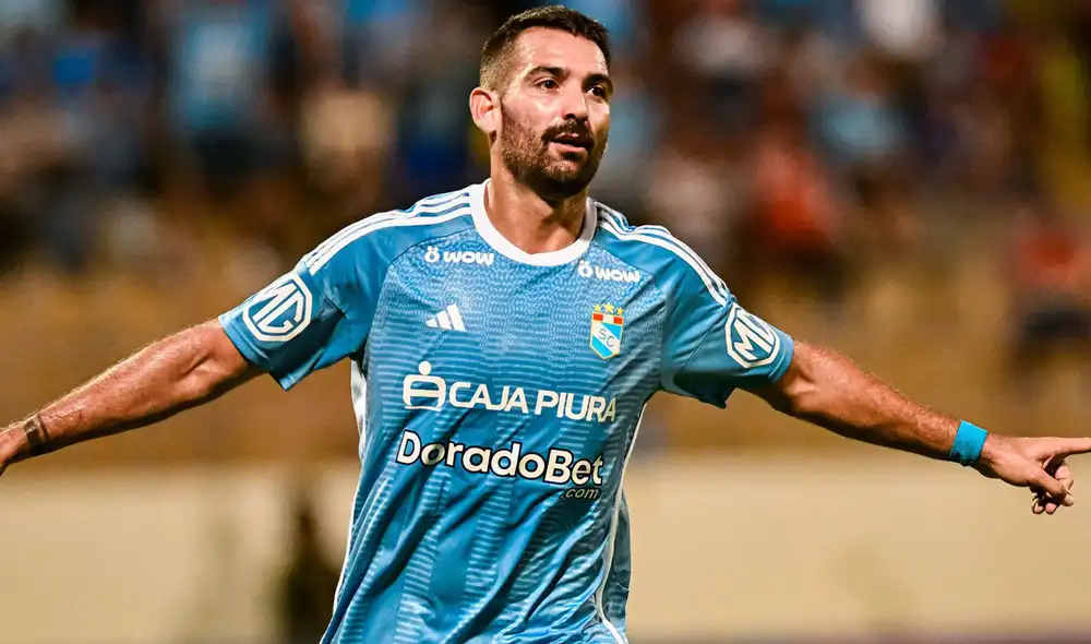 Martín Cauteruccio registra 17 goles con Sporting Cristal: 13 en Liga 1 y 4 en Copa Libertadores. Foto: Sporting Cristal.