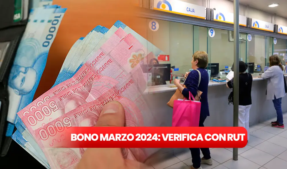 El Bono Marzo 2024 o Apoyo Familiar Permanente es un pago que se entrega a trabajadores que no están afiliados al IPS y a otros beneficiarios. Foto: composición LR/ Agencia UNO/ RUT