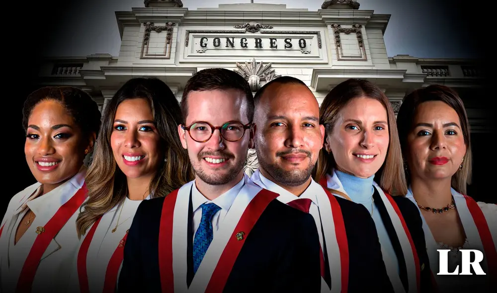 Barbarán, Amuruz, Cavero, Muñante, Tudela y Tania Ramírez, algunos de los 32 beneficiados con la contrarreforma. (Foto composición: Gerson Cardoso - La República)