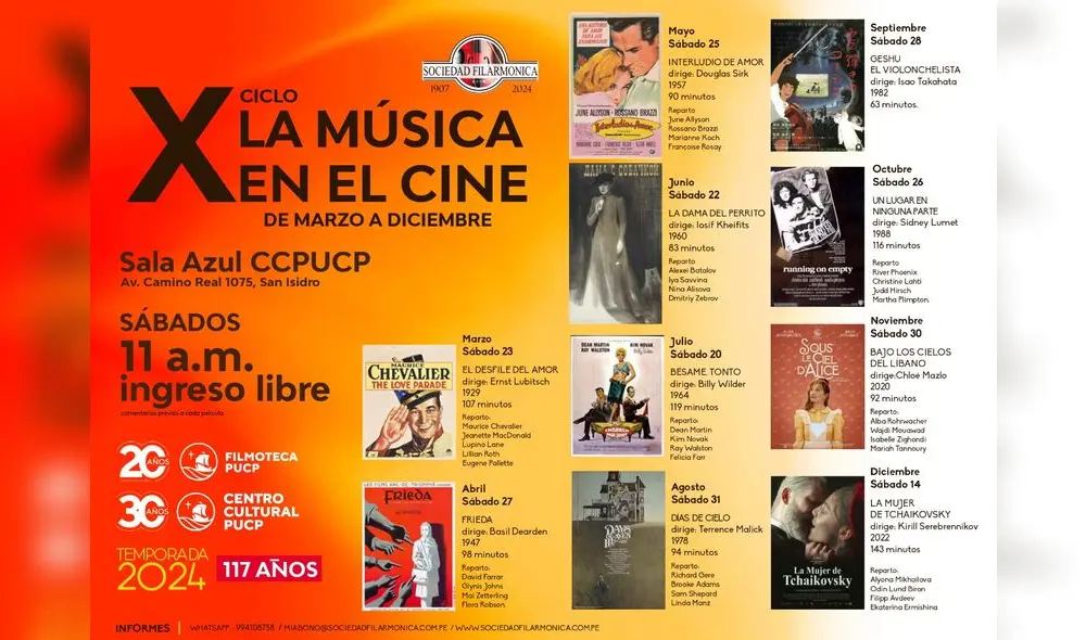 X Ciclo de la música en el cine