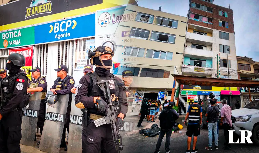 Operativo se dio en el cruce de las av. Jorge Basadre y av. Fernando Wiesse. Foto: composición de Gerson Cardoso/La República/Rosa Qiuncho