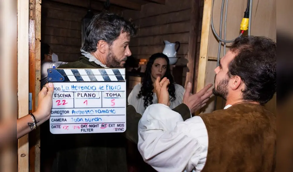 Diego Bertie, entrañable actor falleció en agosto del 2022. En la foto como el Capitán Chabrie en La Herencia de Flora. Foto: Difusión.