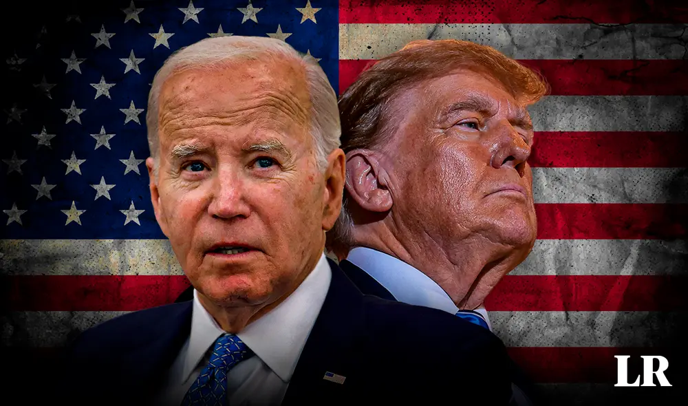 Las 60 elecciones presidenciales de Estados Unidos se celebrarán el martes 5 de noviembre de 2024. Foto: composición LR/AFP