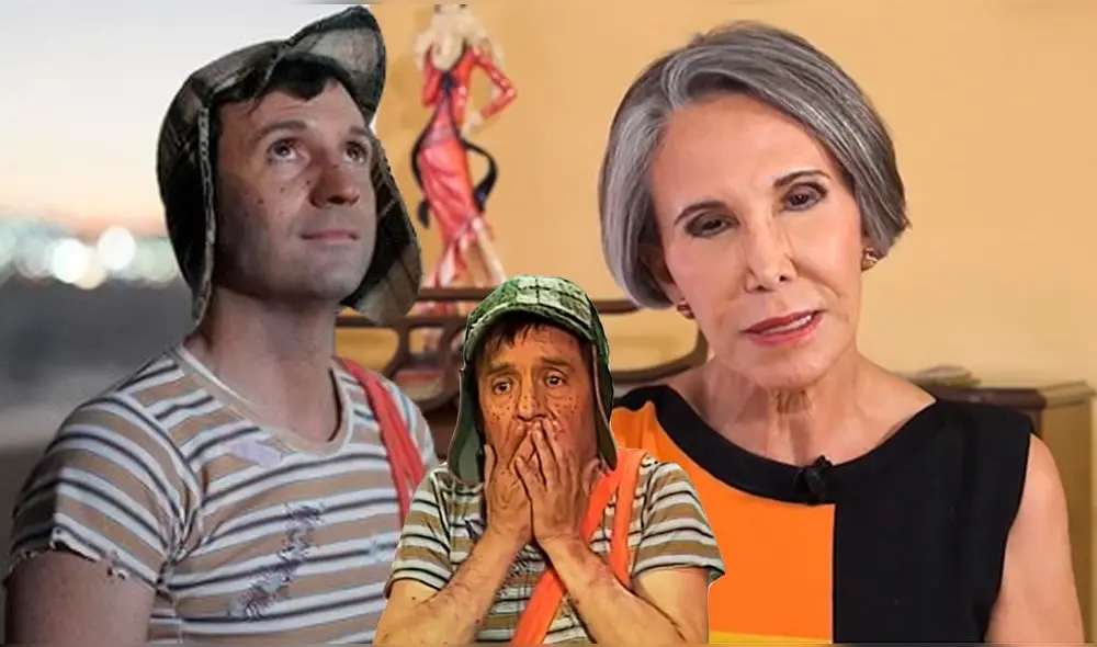 Florinda Meza acudió a los tribunales para exigir que se pida la autorización para hablar de ella y Roberto Gómez Bolaños. Foto: Composición LR / Televisa / IG Florinda Meza / HBO Max