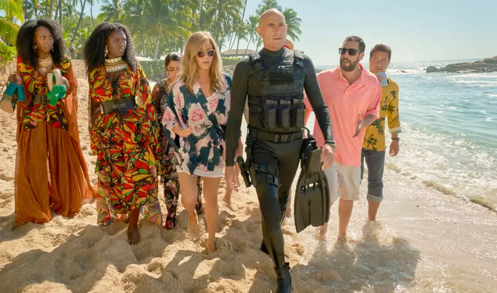 'Murder Mystery 2' es una de las películas que Adam Sandler hizo para Netflix y fue un éxito. Foto: Netflix