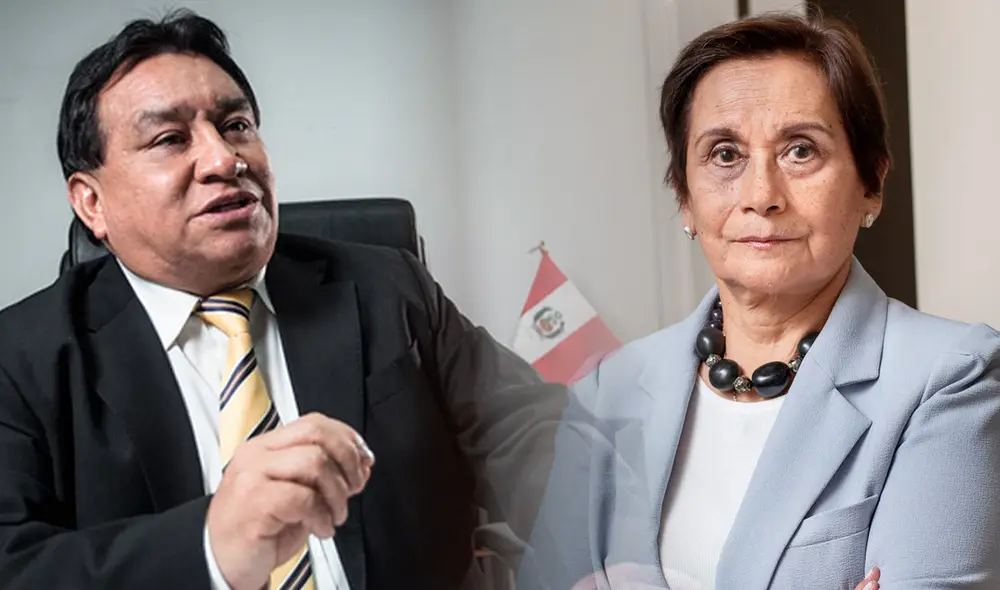 El Pleno del Congreso de la República inhabilitó a Inés Tello con 67 votos a favor. Foto: composición LR/Andina