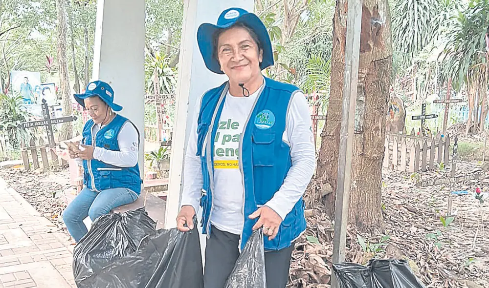 Activa. Nina Sánchez es una mujer comprometida con su comunidad. Se encarga de apoyar a las brigadas de salud. Foto: difusión Activa. Nina Sánchez es una mujer comprometida con su comunidad. Se encarga de apoyar a las brigadas de salud. Foto: difusión
