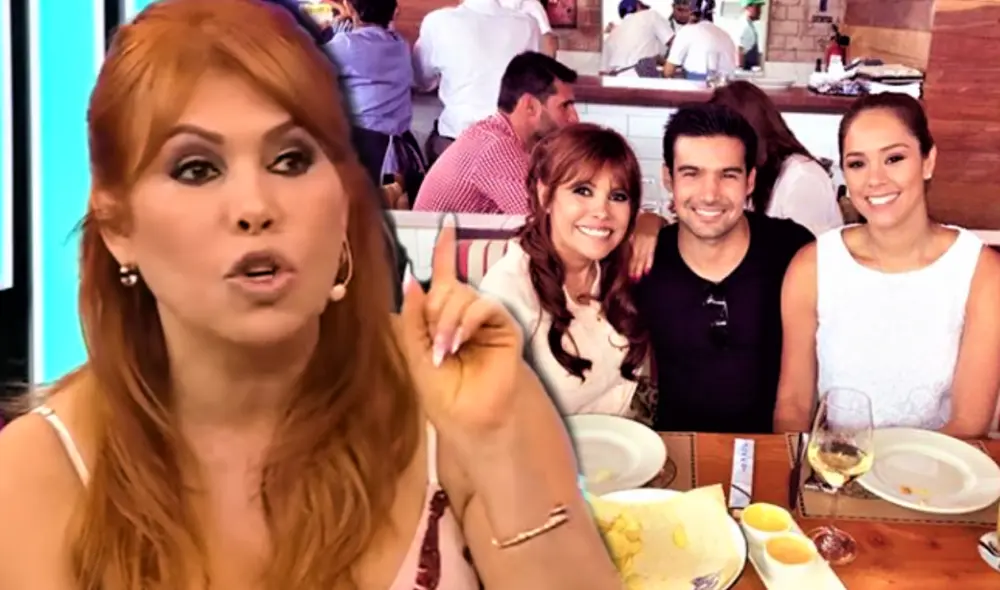 Magaly Medina sostuvo que se dejó llevar por sus corazonadas para distanciarse de Ezio Oliva y su esposa. Foto: composición LR/ATV/Difusión - Video: ATV Magaly Medina sostuvo que se dejó llevar por sus corazonadas para distanciarse de Ezio Oliva y su esposa. Foto: composición LR/ATV/Difusión - Video: ATV