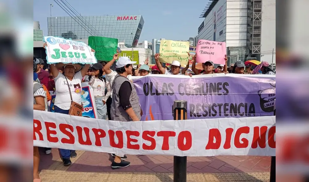 Las ollas comunes atienden hasta a 80 personas al día, preferentemente personas con discapacidad, adultos mayores y niños en situación de pobreza. Foto: Rosario Rojas / URPI-LR