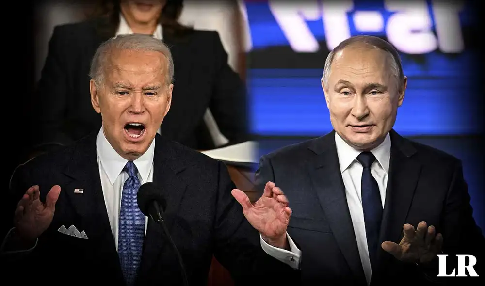 De acuerdo con el presidente Biden, los ataque de Putin podrían extenderse a Europa u otras regiones del mundo. Foto: composición LR/AFP De acuerdo con el presidente Biden, los ataque de Putin podrían extenderse a Europa u otras regiones del mundo. Foto: composición LR/AFP