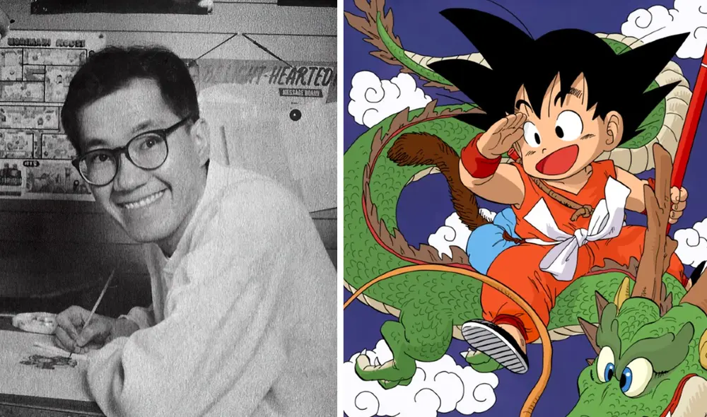 'Dr. Slumb' fue la primera serie que le otorgó reconocimiento a Akira Toriyama, pero con 'Dragón Ball' alcanzó la popularidad global. Foto: Composición LR/Akira Toriyama/Manga de Dragon Ball