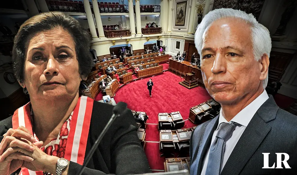 Inés Tello y Aldo Vásquez fueron inhabilitados por 10 años de la función pública. Foto: composición LR de Fabrizio Oviedo/Andina