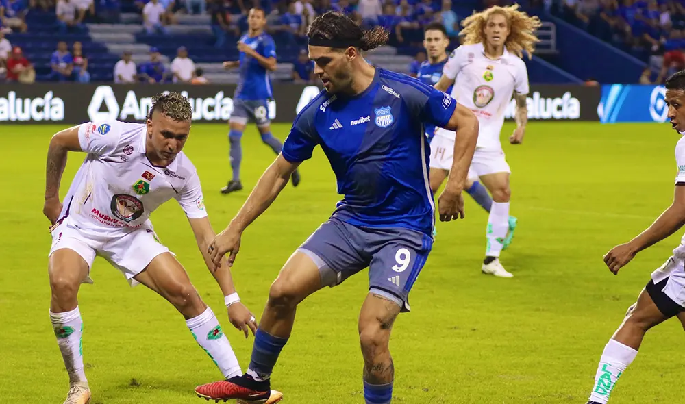 El Bombillo no pudo ante Mushuc Runa por esta fecha 2 de la LigaPro 2024. Foto: Club Sport Emelec