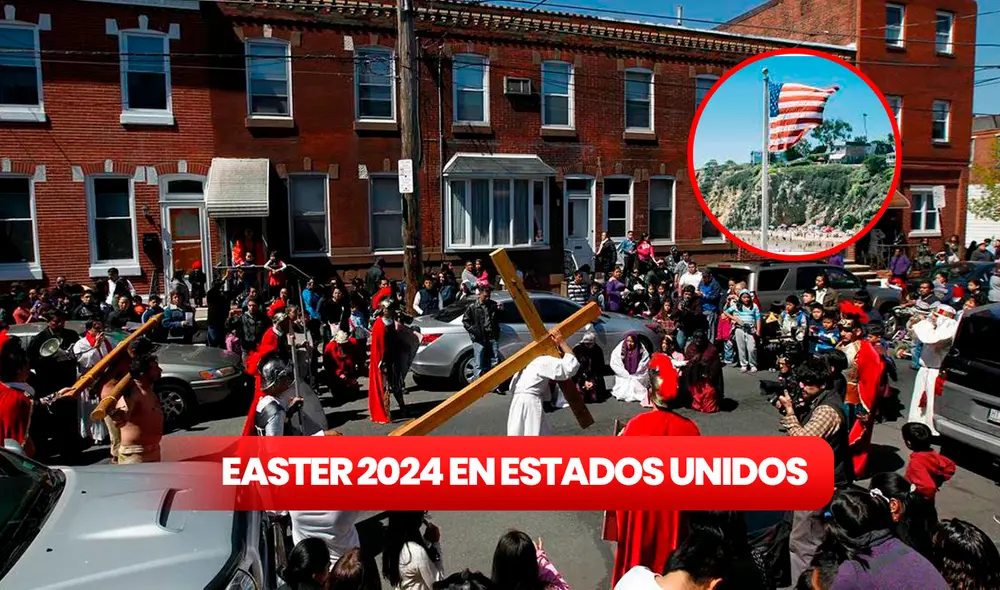 En Estados Unidos, se suele celebrar la Semana Santa conocido como Easter Day; sin embargo, dista de las tradiciones católicas de Latinoamérica. Foto composición LR/ViveLatino/Bolavip