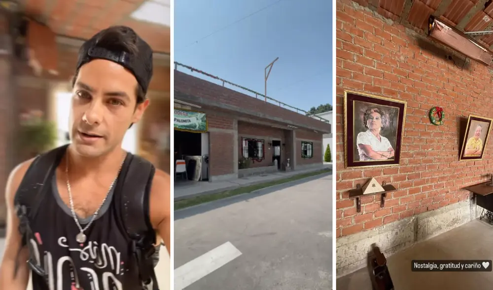 Andrés Wiese llegó a la avenida donde viven los Gonzales y Maldini en las instalaciones América Televisión. foto: composición LR/ Instagram