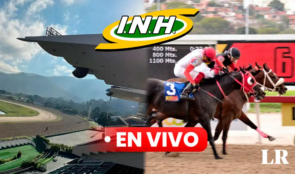 El Hipódromo La Rinconada celebra su novena reunión del año este domigno 10 de marzo. Foto: composición LR / INH