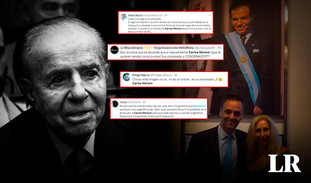 Carlos Saúl Menem enfrentó múltiples procesos judiciales y fue objeto de diversas controversias durante y después de su mandato. Foto: Composición LR/AFP