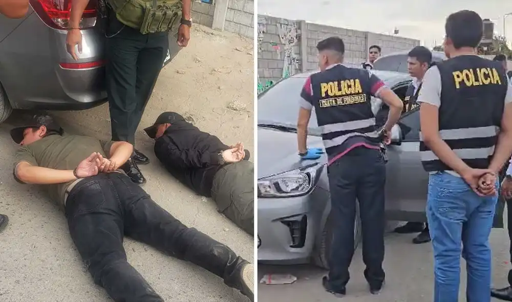 Sujetos detenidos serán investigados por delitos de homicidio, extorsión y secuestro. Foto: composición LR/Óscar Chumpitaz