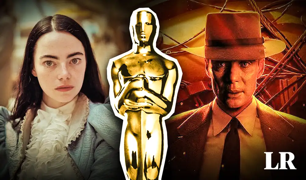 Películas interpretadas por Emily Stone ​y Cillian Murphy son las más nominadas a los Oscars 2024. Foto: composición de Fabrizio Oviedo/LR/Difusión - Video: La República