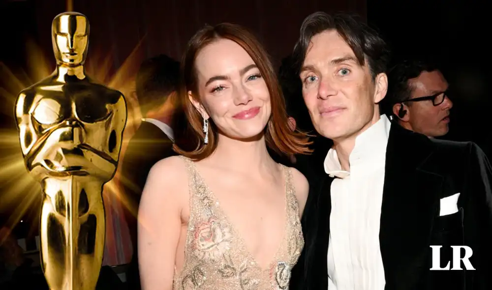 Emma Stone es norteamericana y Cillian Murphy irlandés. Foto: Composición de Jazmín Ceras/Twitter Cinema/Espinof
