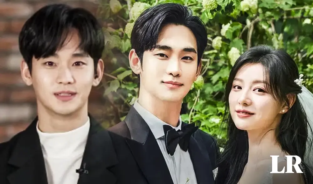 Kim Soo Hyun y Kim Ji Won se unen por primera vez en pantallas gracias a 'La reina de las lágrimas'. Foto: composición Fabrizio Oviedo/LR/Netflix
