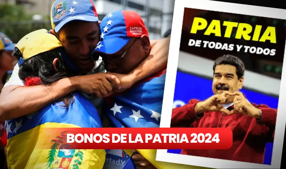 Los Bonos de la Patria llegan a miles de venezolanos mediante el Sistema Patria. Foto: composición Jazmin Ceras/LR/Carnet de la patria/X