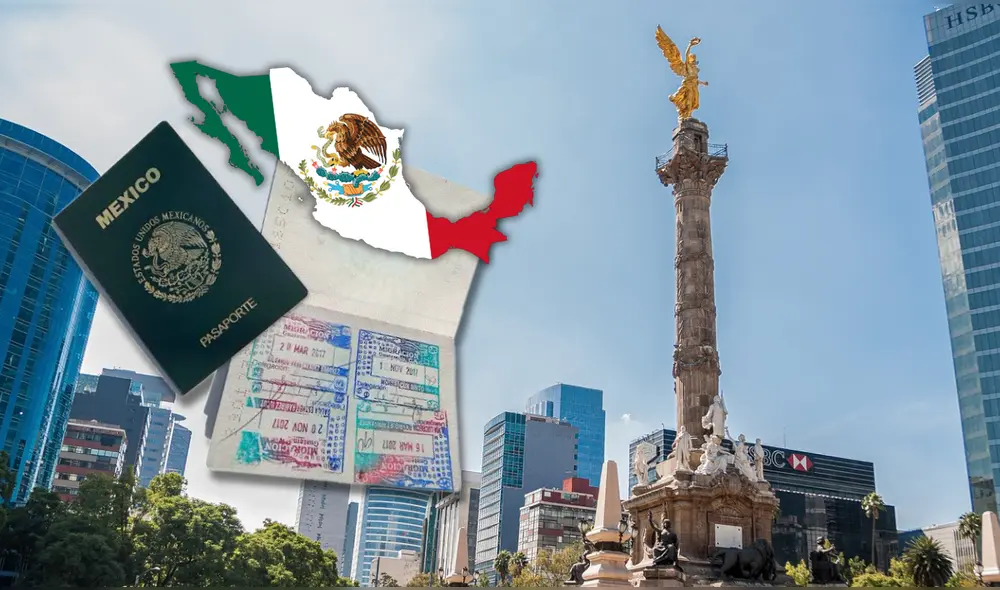 México plantea empezar a solicitar visa a peruanos. Foto: composición LR/Pixabay